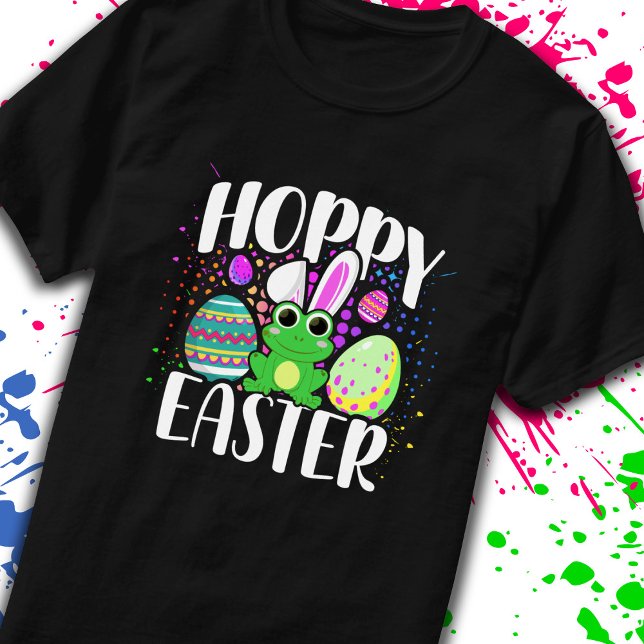 Camiseta Graciosa felicidad de amapola pascua huevos de pas (Subido por el creador)