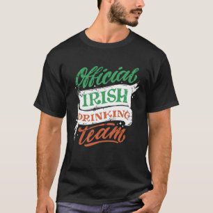 Camiseta Graciosa Feliz Día de San Patricio hombres que beb