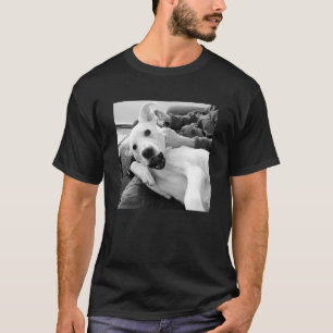 Camiseta Graciosa foto de Happy Dog B & W Photography