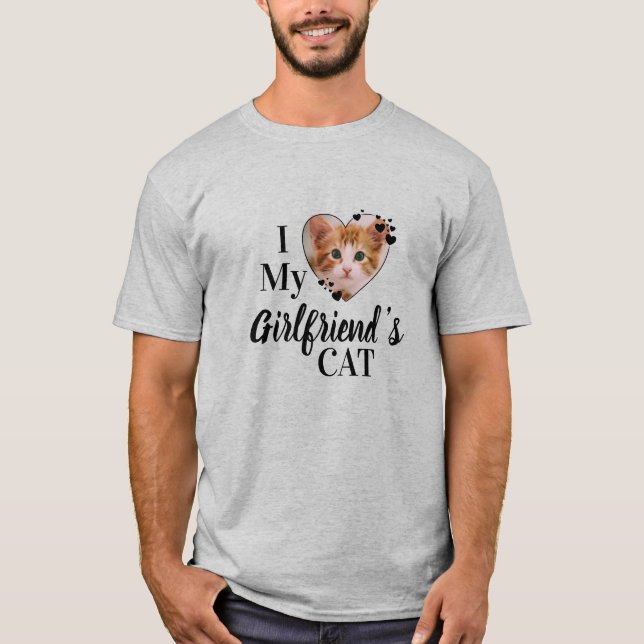 Camiseta Graciosa foto Mascota personalizada de Cat Lover (Anverso)
