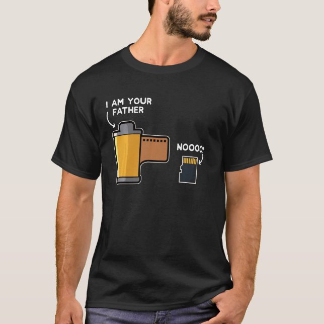 Camiseta Graciosa    FotografíaPelícula Padre De Tarjeta Sd (Anverso)