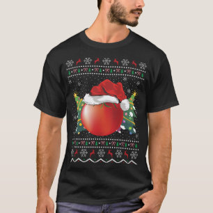 Camiseta Graciosa Fruta del Tomate Xmas Feo Navidad del Tom