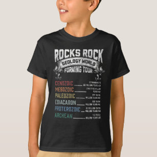 Camiseta Graciosa Geología Rock Formando Geólogo Humor