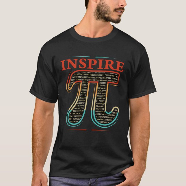 Camiseta Graciosa Geometría de Pi Day Álebra Math Lover Ins (Anverso)