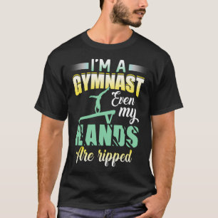 Camiseta Graciosa Gimnasia Ix27m Una Gimnasta Incluso Mis M