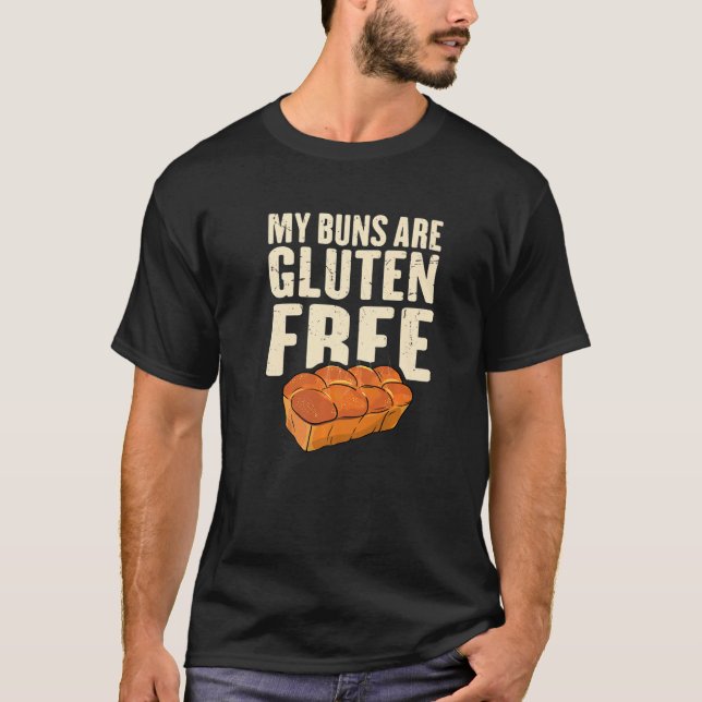 Camiseta Graciosa Gluten Free Lifestyle Bread Celiac Enferm (Anverso)