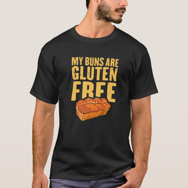 Camiseta Graciosa Gluten Free Lifestyle Bread Celiac Enferm (Anverso)