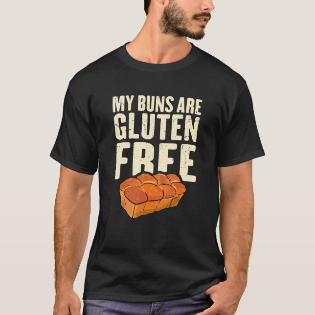 Camiseta Graciosa Gluten Free Lifestyle Bread Celiac Enferm (Anverso)