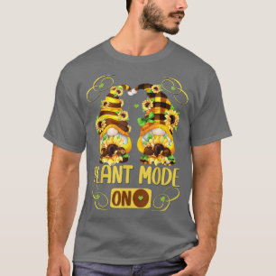 Camiseta Graciosa Gnomie Primavera Para La Dama De Plantas