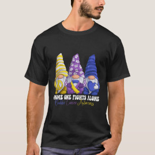 Camiseta Graciosa Gnomies Amarilla Conciencia Mes de Cáncer