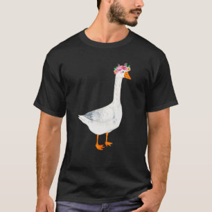 Camiseta Graciosa Goose Geese Whisper Farmer Retro