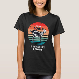 Camiseta Graciosa granja Animal Goat Lover Farmer Farming R