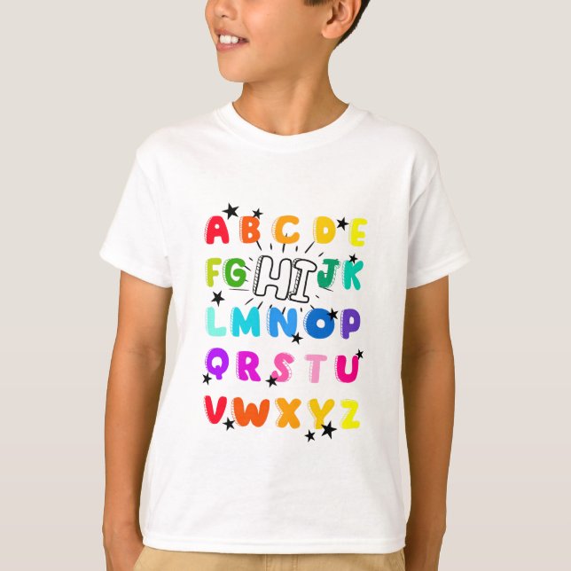 Camiseta Graciosa guardería pre-K de vuelta a la escuela (Anverso)