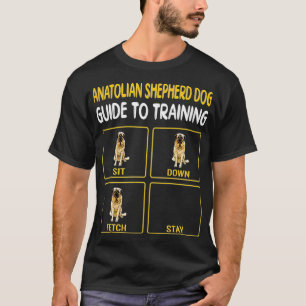Camiseta Graciosa Guía Anatoliana De Perro Pastor Para Entr