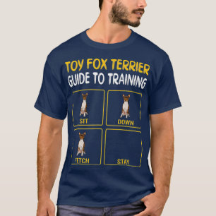 Camiseta Graciosa Guía De Entrenamiento De Perro De Toy Fo