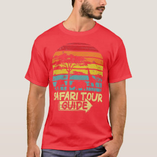 Camiseta Graciosa guía de viaje Safari Vintage con disfrace