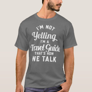 Camiseta Graciosa Guía de Viajes Cita Sarcástica Guía de Vi