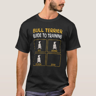 Camiseta Graciosa Guía Del Terrier De Toros De Entrenamient