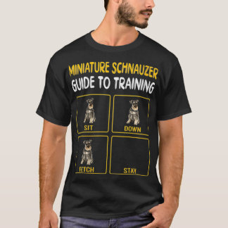 Camiseta Graciosa Guía Miniatura De Capacitación Para Mujer