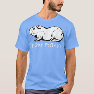 Camiseta Graciosa Guinea Cerdo Furry Niños De La Papa Hombr