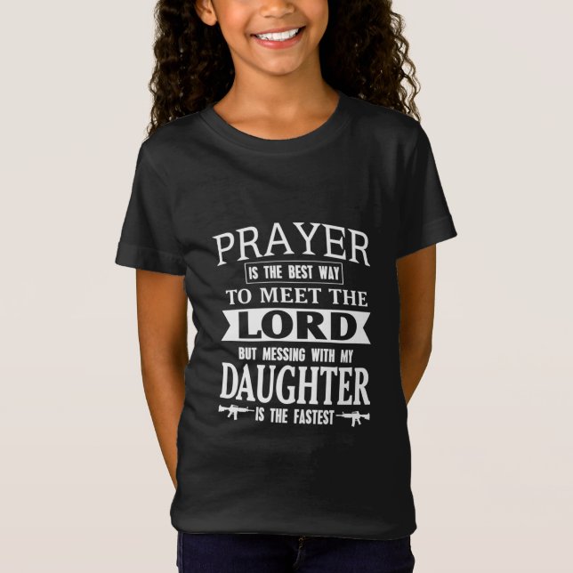 Camiseta Graciosa Hija Cita Regalo Para Hija178 (Anverso)