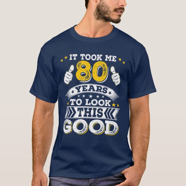 Camiseta Graciosa Idea De Nacimiento De 1942 80 Años Para P (Anverso)