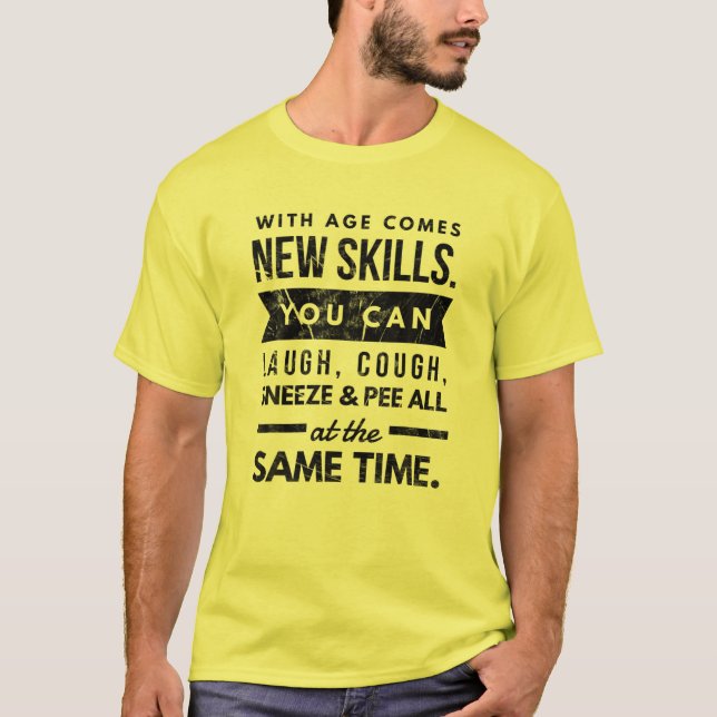 Camiseta Graciosa Idea De Regalo De Bolsa De Cumpleaños De  (Anverso)