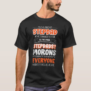 Camiseta Graciosa Idea De Regalo De Stepdad Para El Paso De
