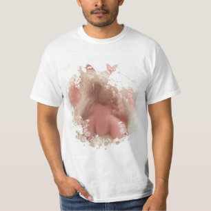 Camiseta Graciosa ilustración de gato