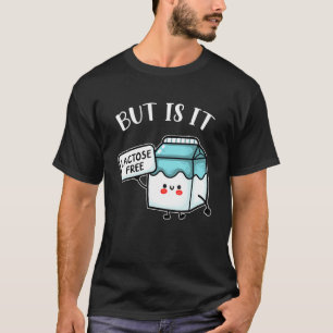Camiseta Graciosa Intolerancia Lactante Láctea Libre Pero E