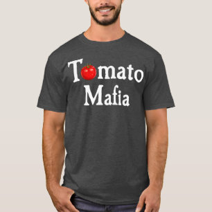 Camiseta Graciosa jardinería mafia de tomates más honestos