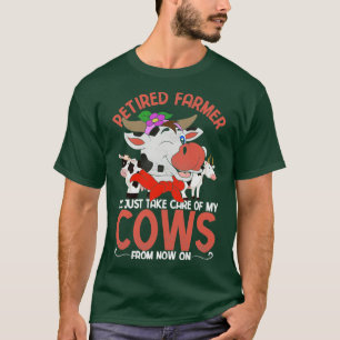 Camiseta Graciosa Jubilación de Agricultores Retirados Gran
