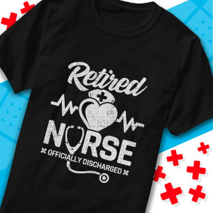 Camiseta Graciosa jubilación de la Enfermería de Chiste de 