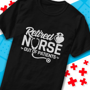 Camiseta Graciosa jubilación de la Enfermería de Chiste de