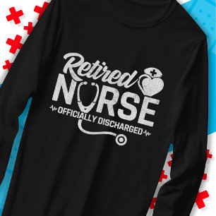 Camiseta Graciosa jubilación de la Enfermería de Chiste de 