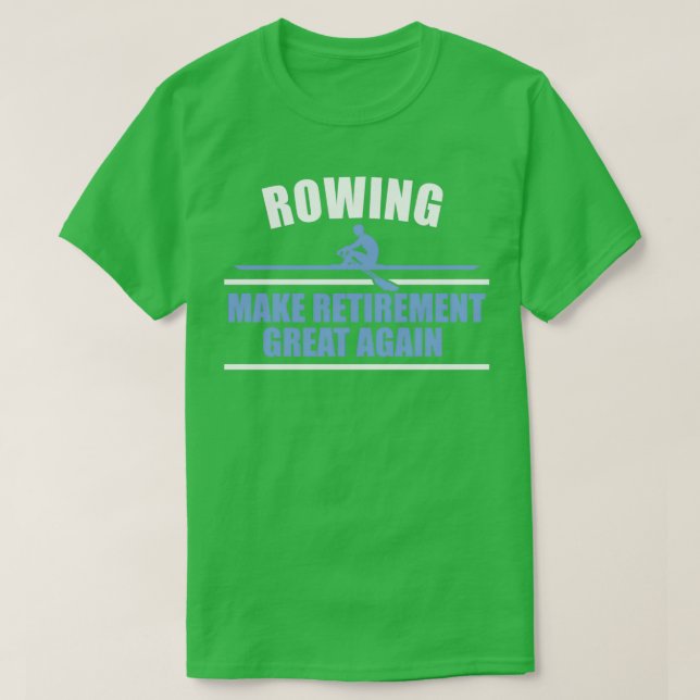 Camiseta Graciosa Jubilación de Remo (Diseño del anverso)