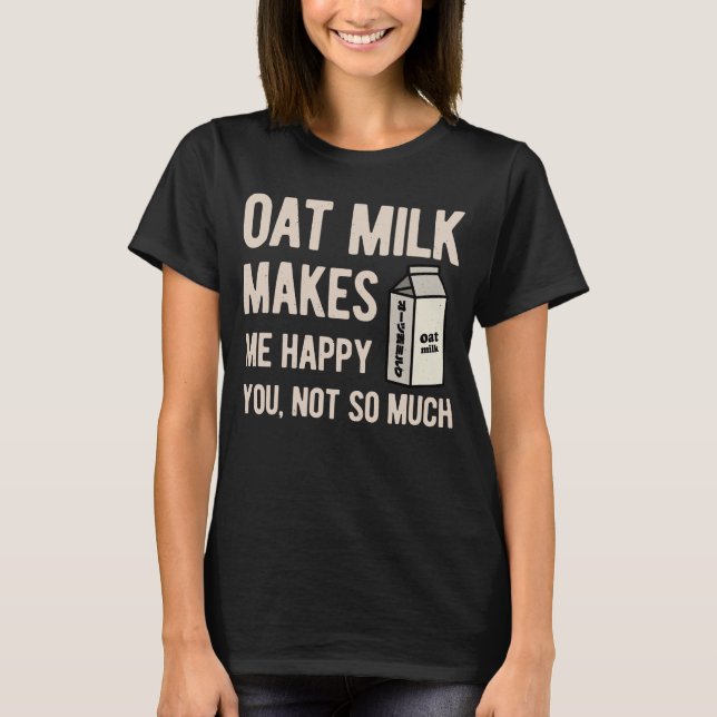 Camiseta Graciosa leche de avena (Anverso)