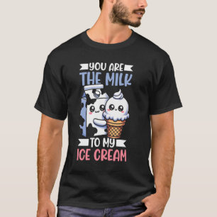 Camiseta Graciosa leche italiana Gelato Helado 1