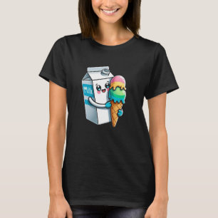 Camiseta Graciosa leche italiana helada Gelato