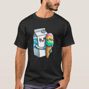 Camiseta Graciosa leche italiana helada Gelato