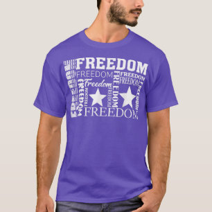 Camiseta Graciosa Libertad 4 De Julio Hombres Patrióticos M