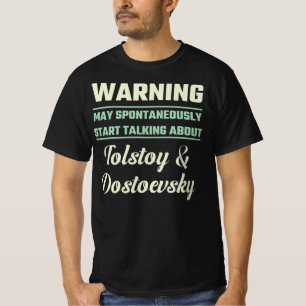 Camiseta Graciosa literatura rusa Lover T-Shirt
