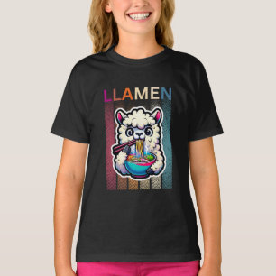 Camiseta Graciosa Llama T-Shirt   Regalos Para Ella   Llama