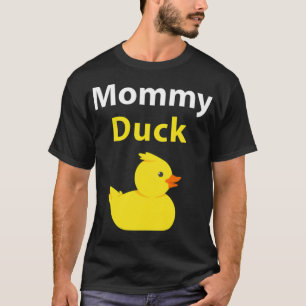 Camiseta Graciosa mami Duck Rubber Duck Mamá arte animal