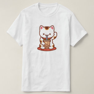 Camiseta Graciosa - MANEKI-NEKO BOBA KIT-TEA