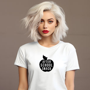 Camiseta Graciosa manzana de profesor descarado después de 