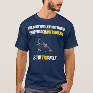 Camiseta Graciosa Math Teacher Gift Try angle