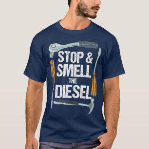 Camiseta Graciosa mecánica diesel regalo de recogida de ca