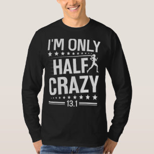 Camiseta Graciosa media maratoniana masculina corredor de m