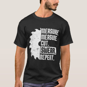 Camiseta Graciosa medida de papá Cortar el Día del Padre Du